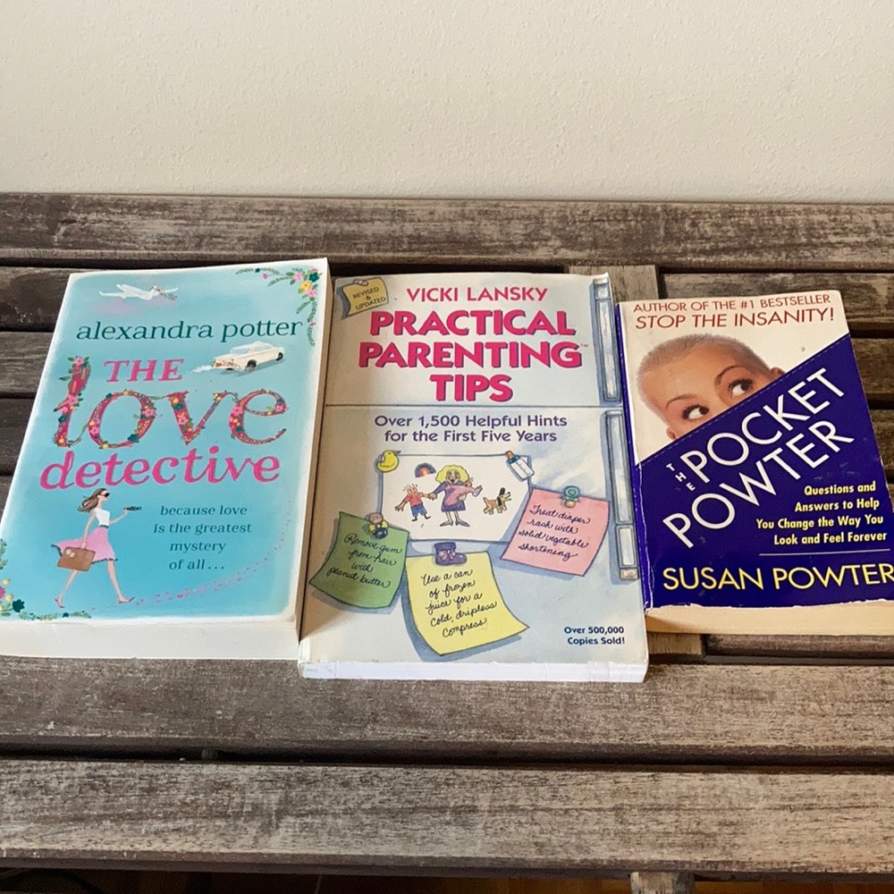 3 Books - Empower, Love Detective, Parenting Tips